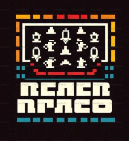 Retro Arcade Space Invaders